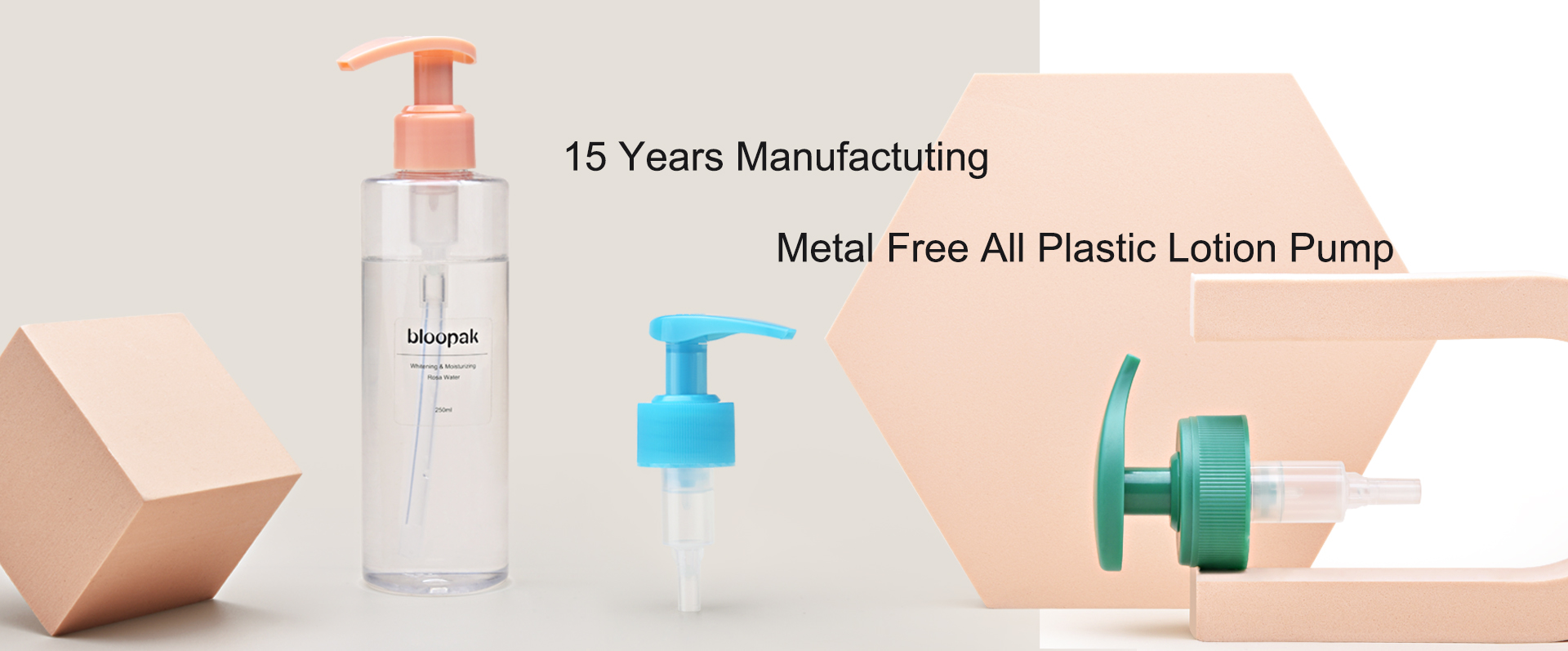ALL PLASTIC LOTION PUMP